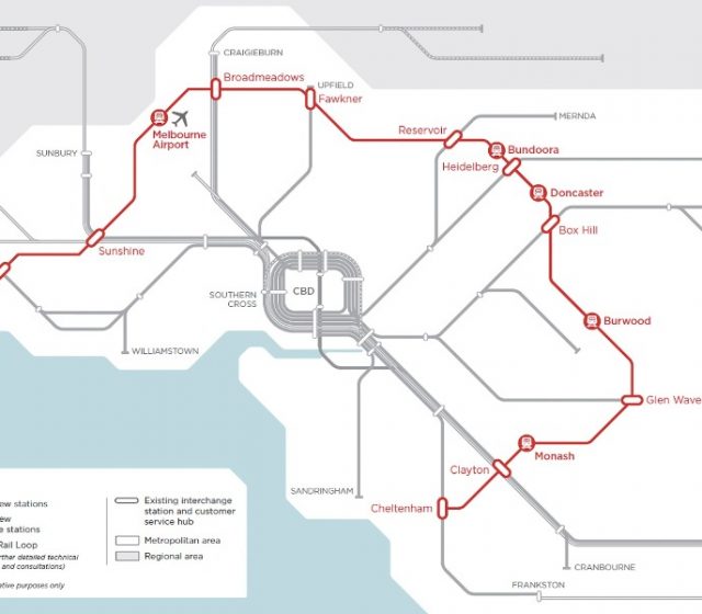 New trains, own line, for Melbourne loop