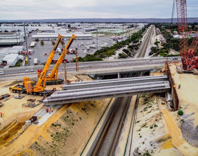 Western Australia Installs States Biggest Ever Manufactured Beams on Huge Rail Project