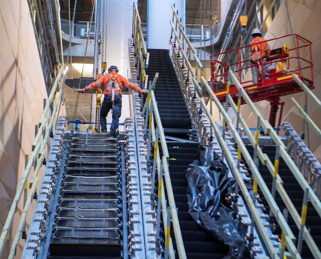 Sydney Rail Station Gets Southern Hemisphere’s Largest Escalators