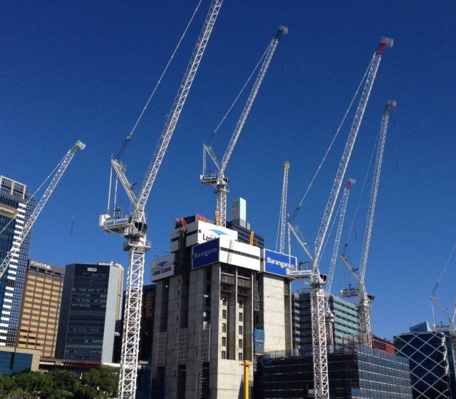 Australia’s Construction Sector Has More Cranes in the Sky than Ever Before
