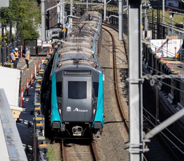 High Speed Testing begins on huge Sydney rail project