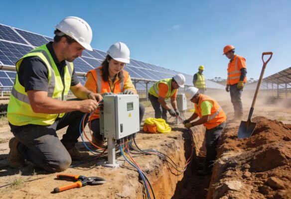 Australia’s wind and solar construction boom slows down