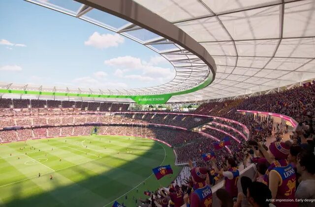 Starter gun fired on Brisbane 2032 Olympic Stadium